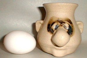 Peter Petrie Egg Separator Jay Leno Stupid