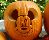 Disney Mickey Pumpkin Carving Template