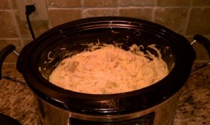 Chickenetti in the Crockpot Recipe