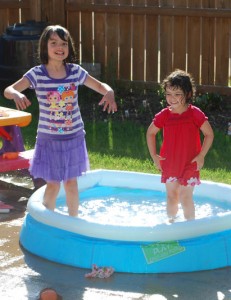 backyard summer pool