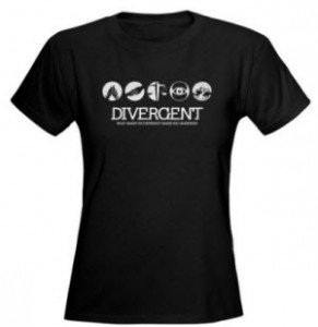 Divergent Shirts at CafePress