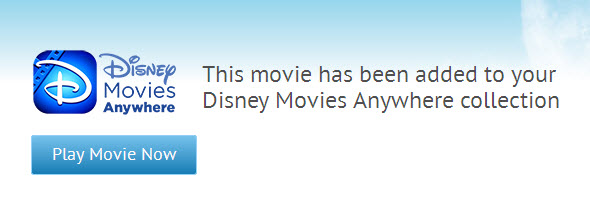 Adding Movies to Disney Movies Anywhere