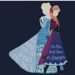 Anna and Elsa Shirt from Redbubble