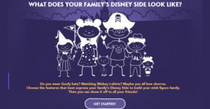 Free Build Your Disney Side Sticker