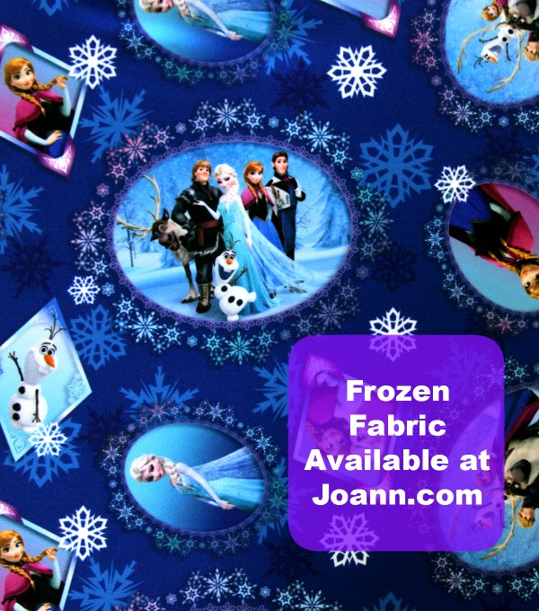 Frozen Fabric from Joann's