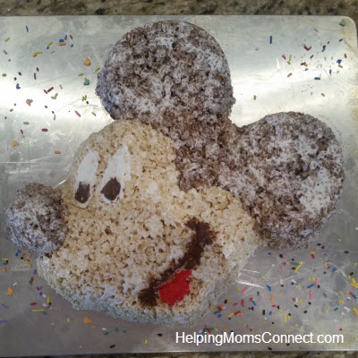 Mickey Rice Krispy Treat