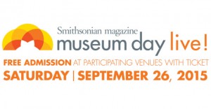 Free Museum Tickets September 26