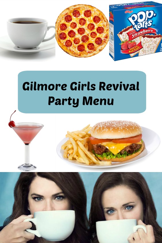 Gilmore Girls Revival Party Menu