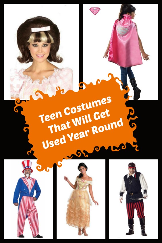 Teen costumes you can use all year.